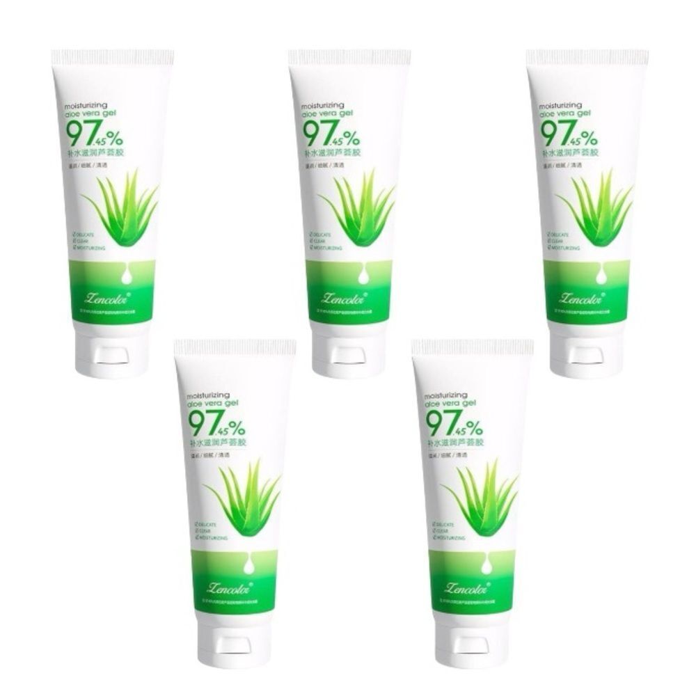 Aloe Vera Gel Organic 5 Face Skincare Cold Pressed WB